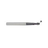 2 Flute Ball Nose with Taper Neck  Carbide X-Power Pro End Mills GM902 Series Plain Shank